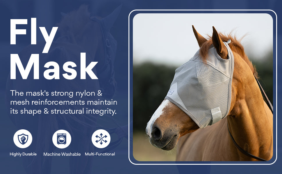 Horse Fly Visor w/out Ears