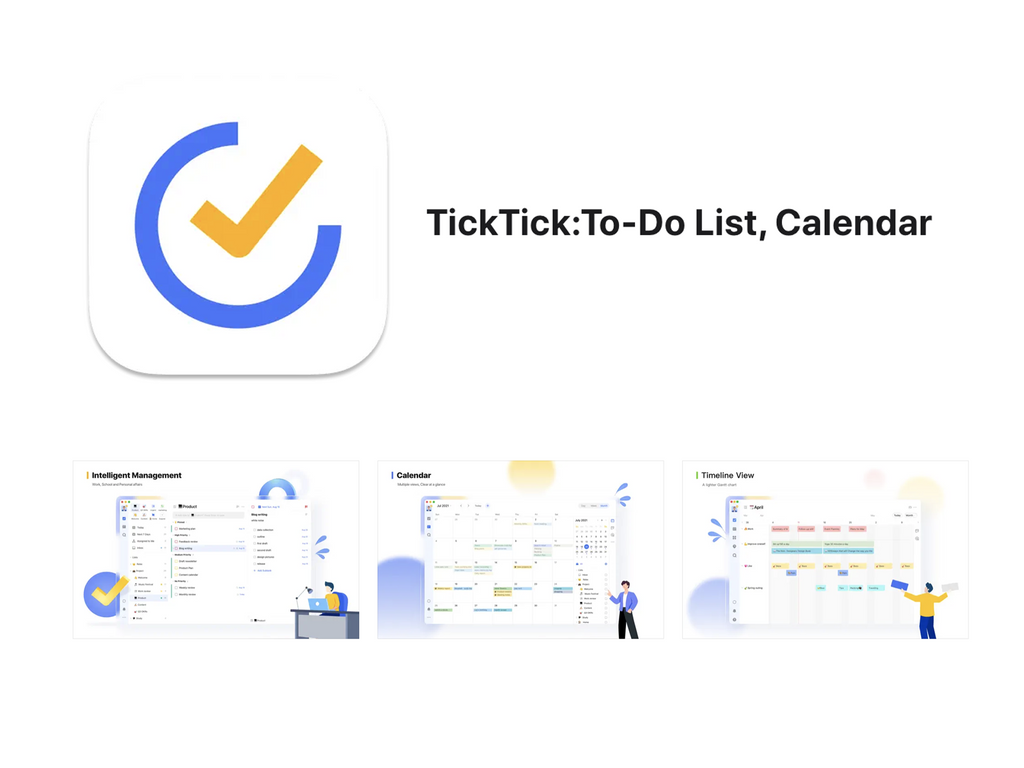 Las mejores aplicaciones de productividad: TickTick