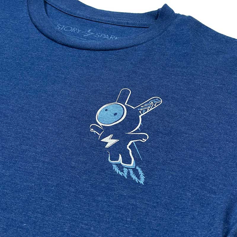 Camiseta gráfica colaborativa Story Spark + Space Rabbit