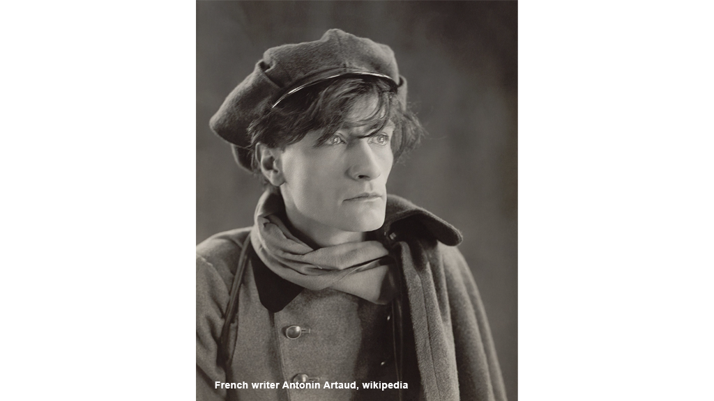 L'écrivain français Antonin Artaud