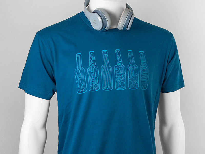 Story Spark Bar Code Graphic T-shirt