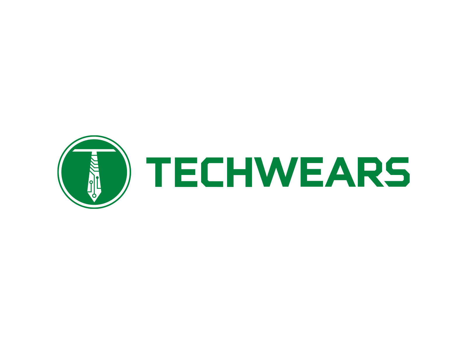 New TechWears Logo Design (horizontal) by Story Spark