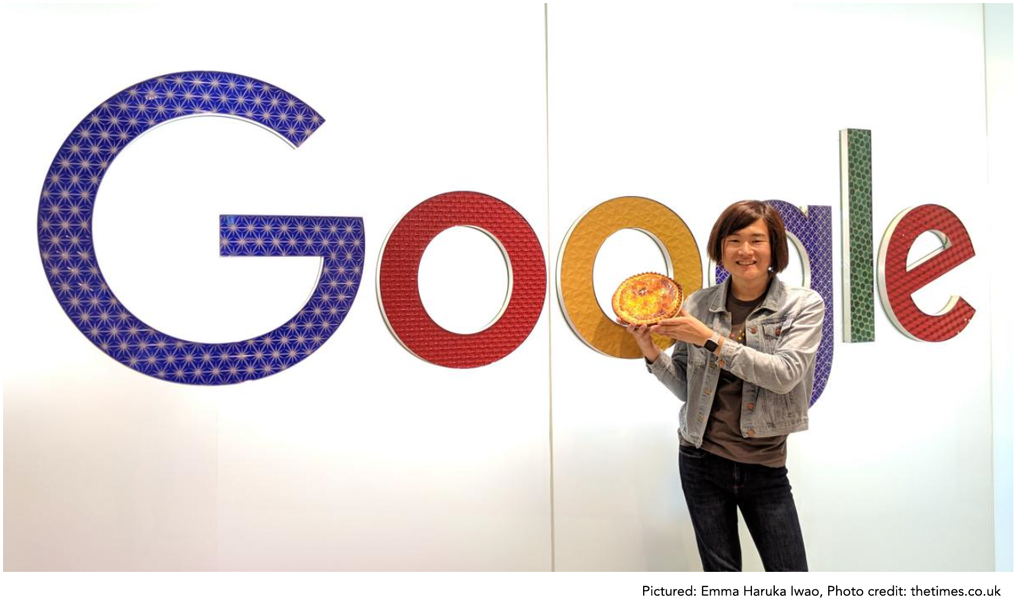 Employé de Google, jour pi