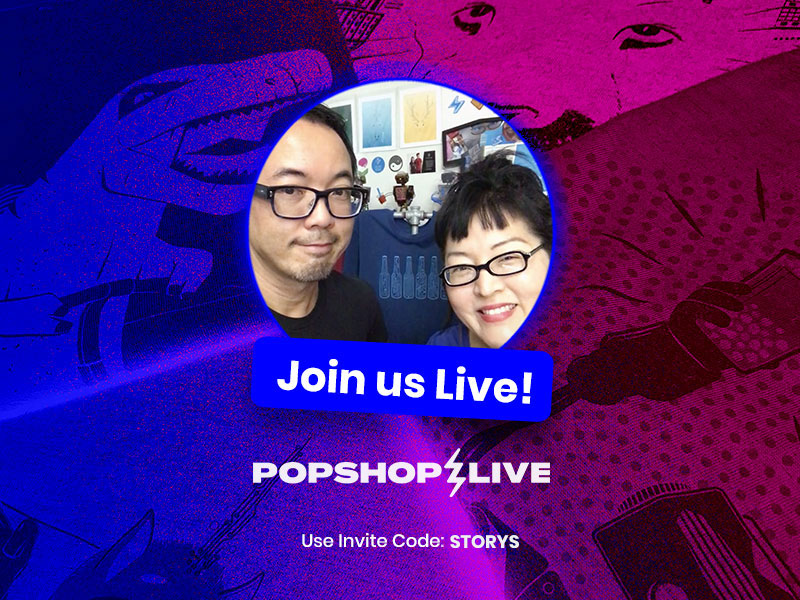 STORY SPARK streaming on Popshop Live