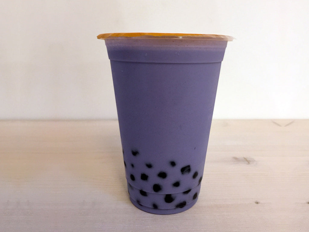 Angel's Brew & Bubble Tea - Taro Milk Tea Boba