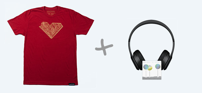 T-shirt I HEART TECH par STORY SPARK