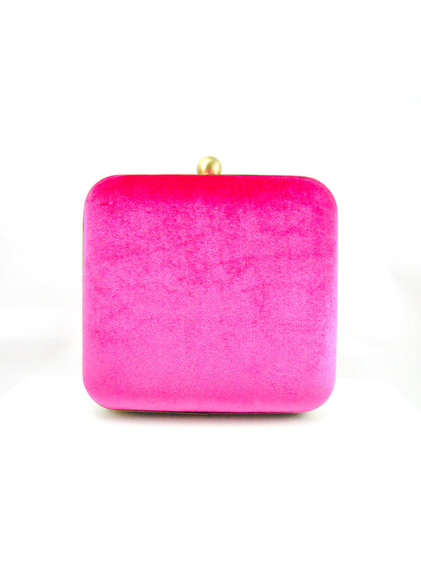 Pink Wedding Clutch