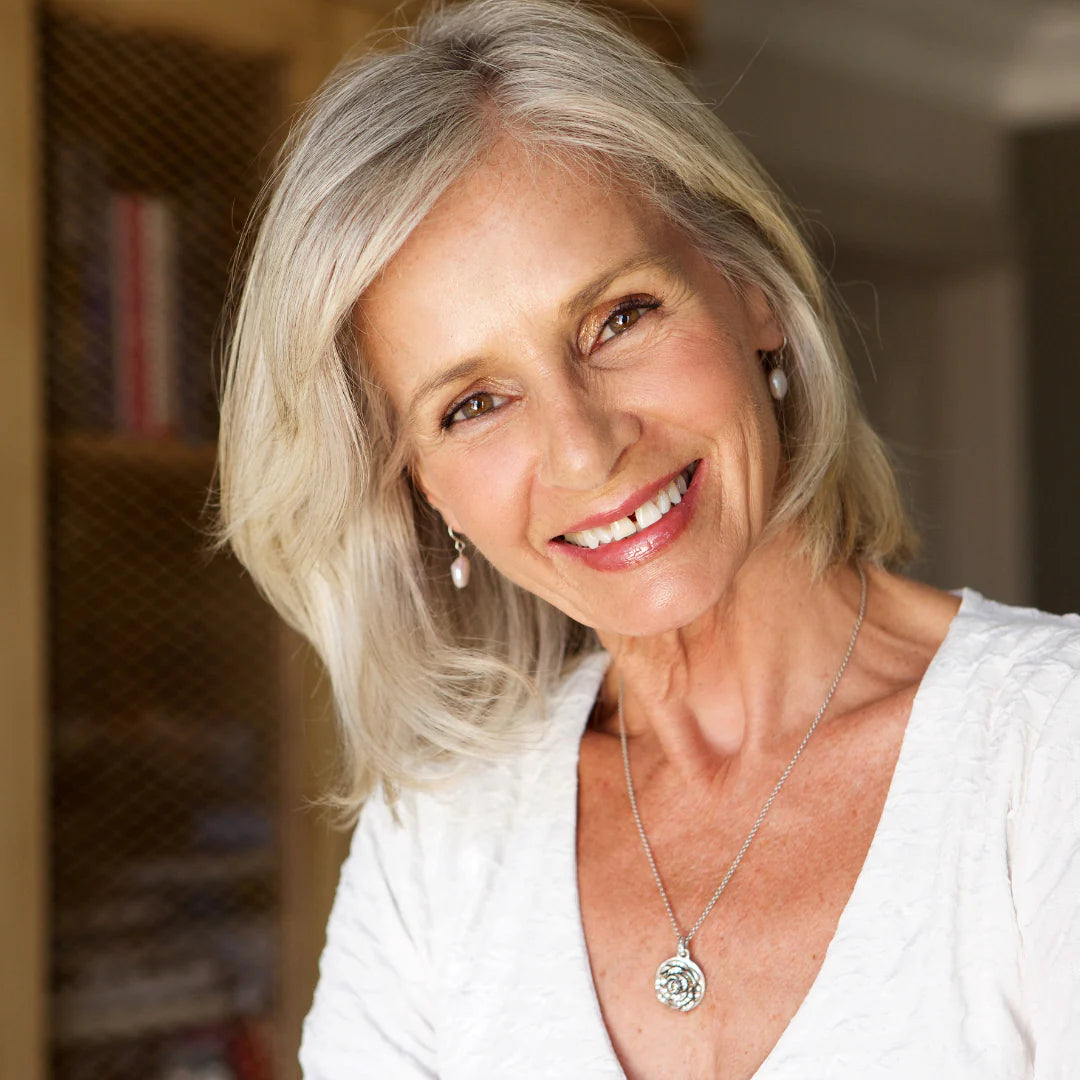 Zufriedene Kundin