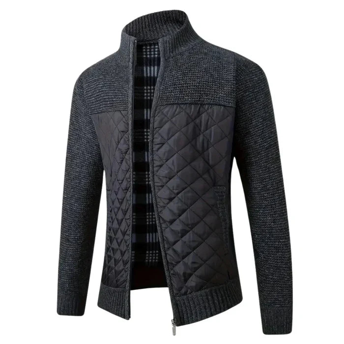 Knitted Quilt Coat