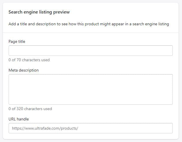 Create a product in Shopify