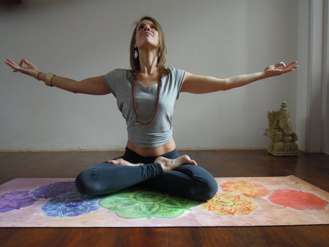 ohmat, hot custom printed yoga mat , debbie jongejan