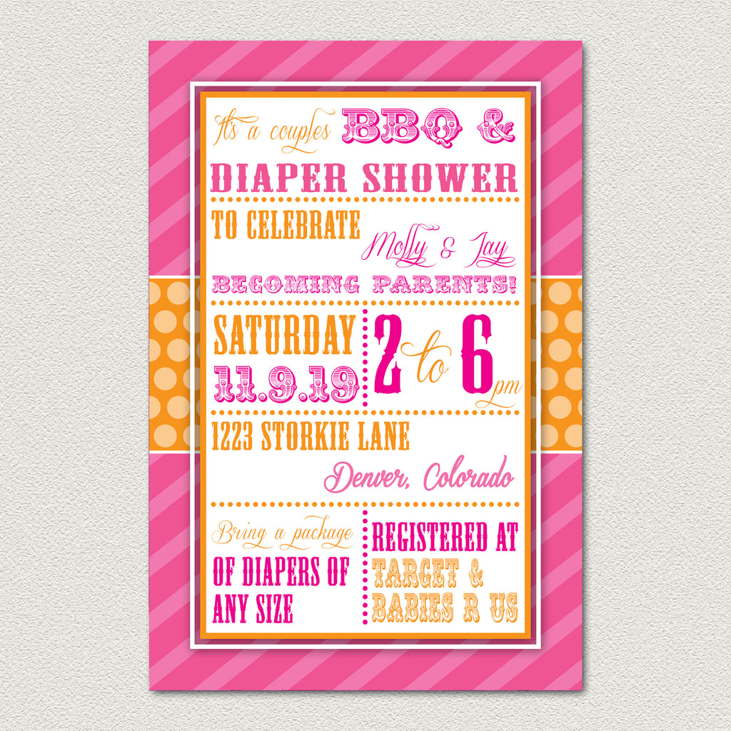 diaper shower