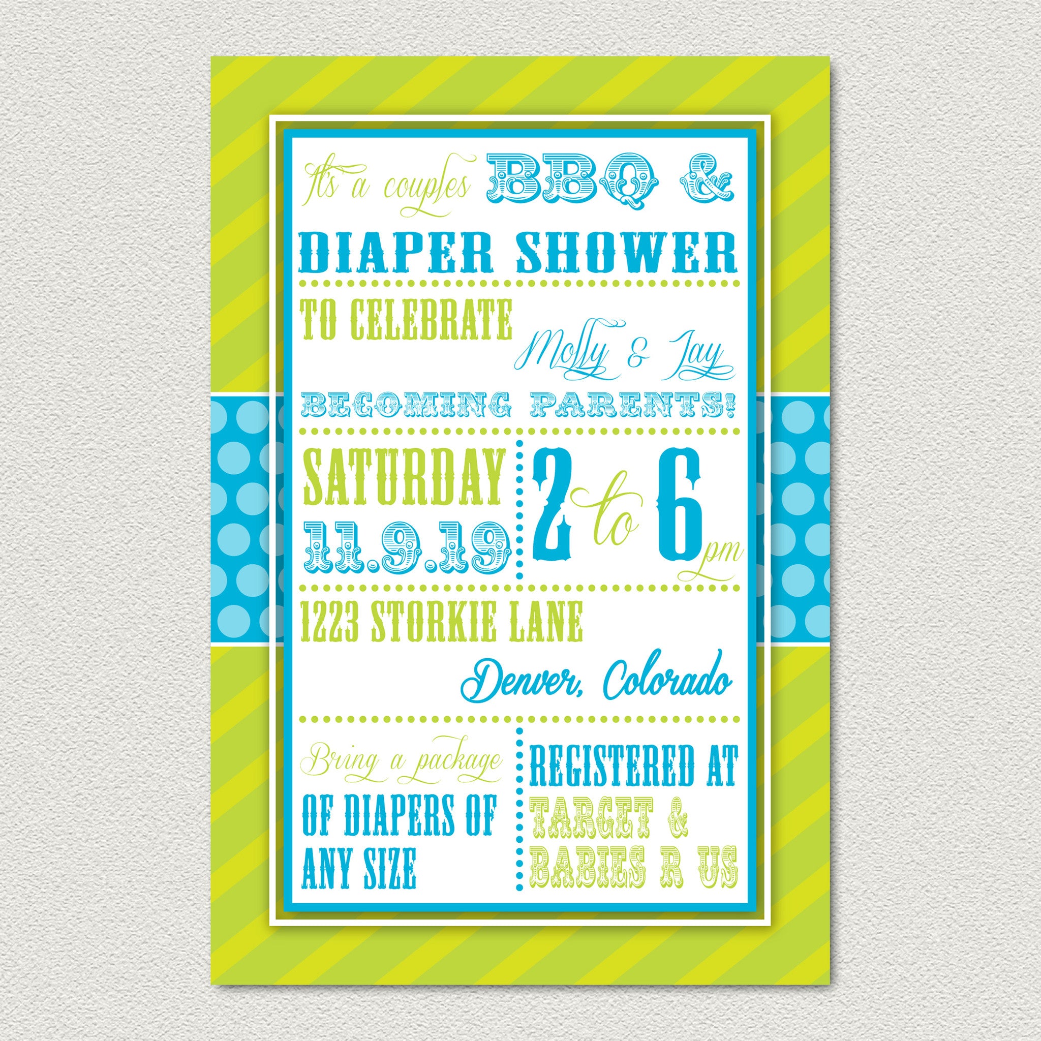 diaper shower