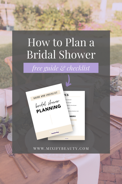 How to Plan a Bridal Shower