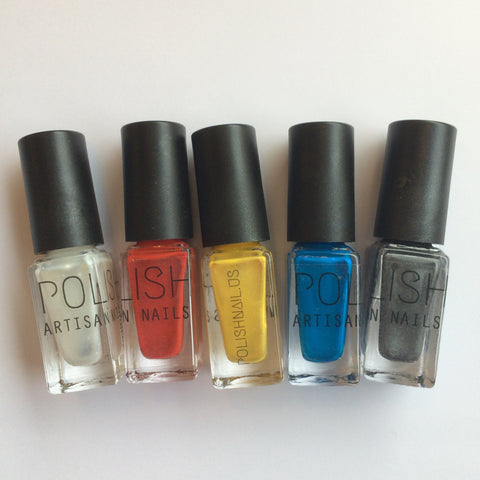 Create any nail polish color from just three colors