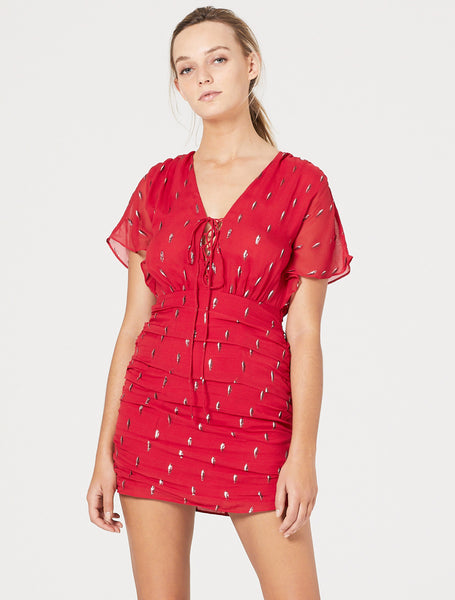 warehouse ruby check dress