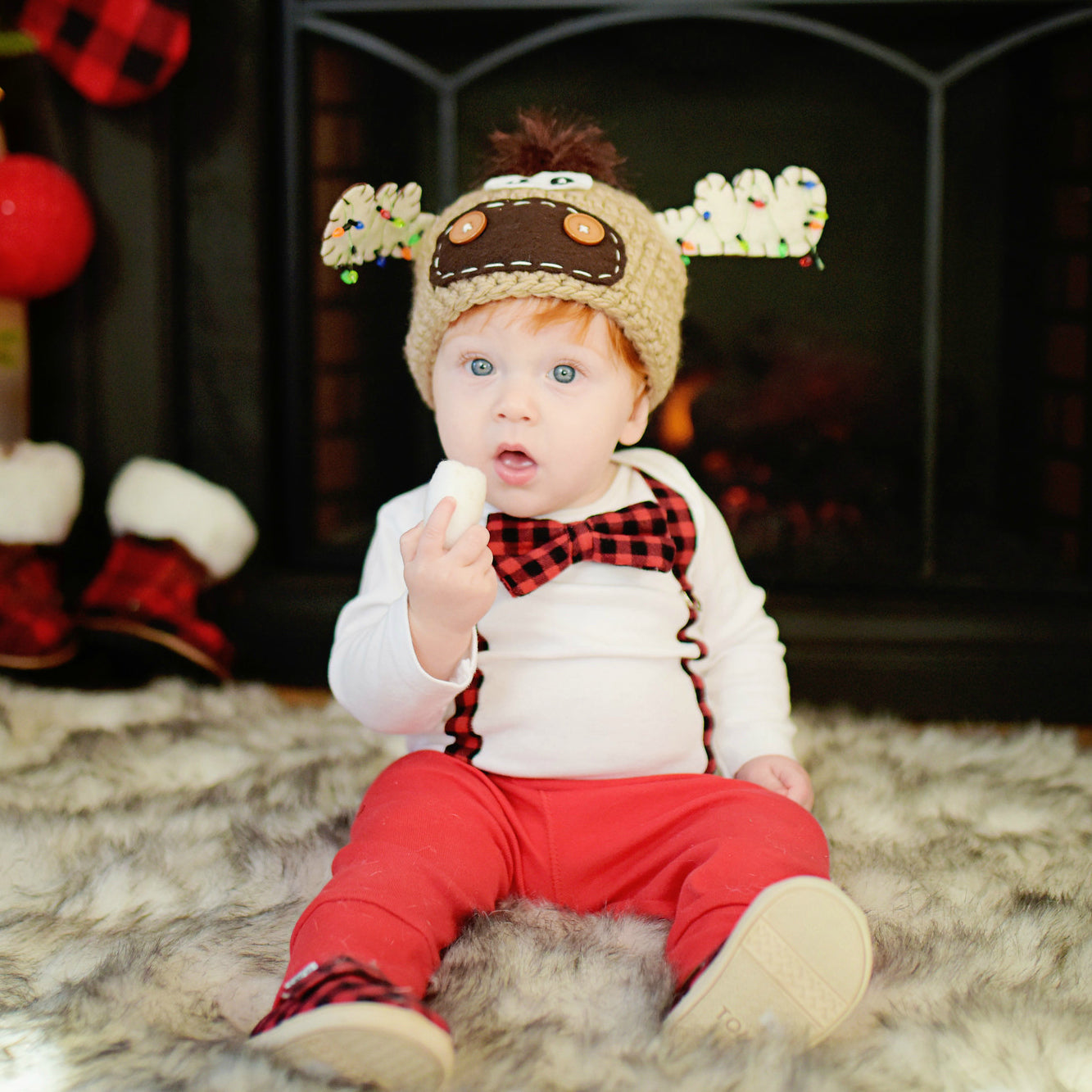 baby boy 1st christmas outfit