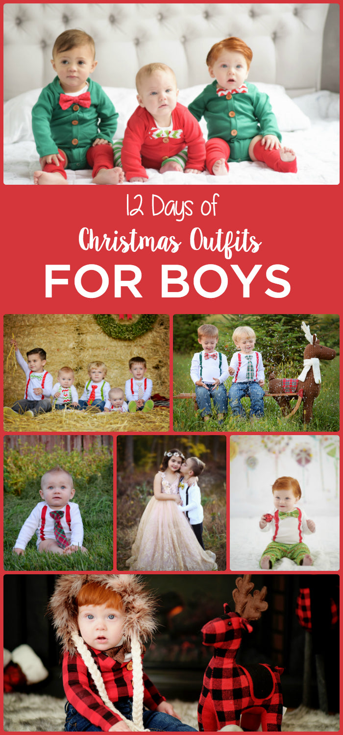 christmas outfits for baby boys