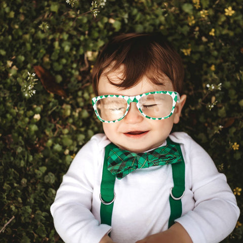 dapper st patrick's day outfit for baby boy by Cuddle Sleep Dream