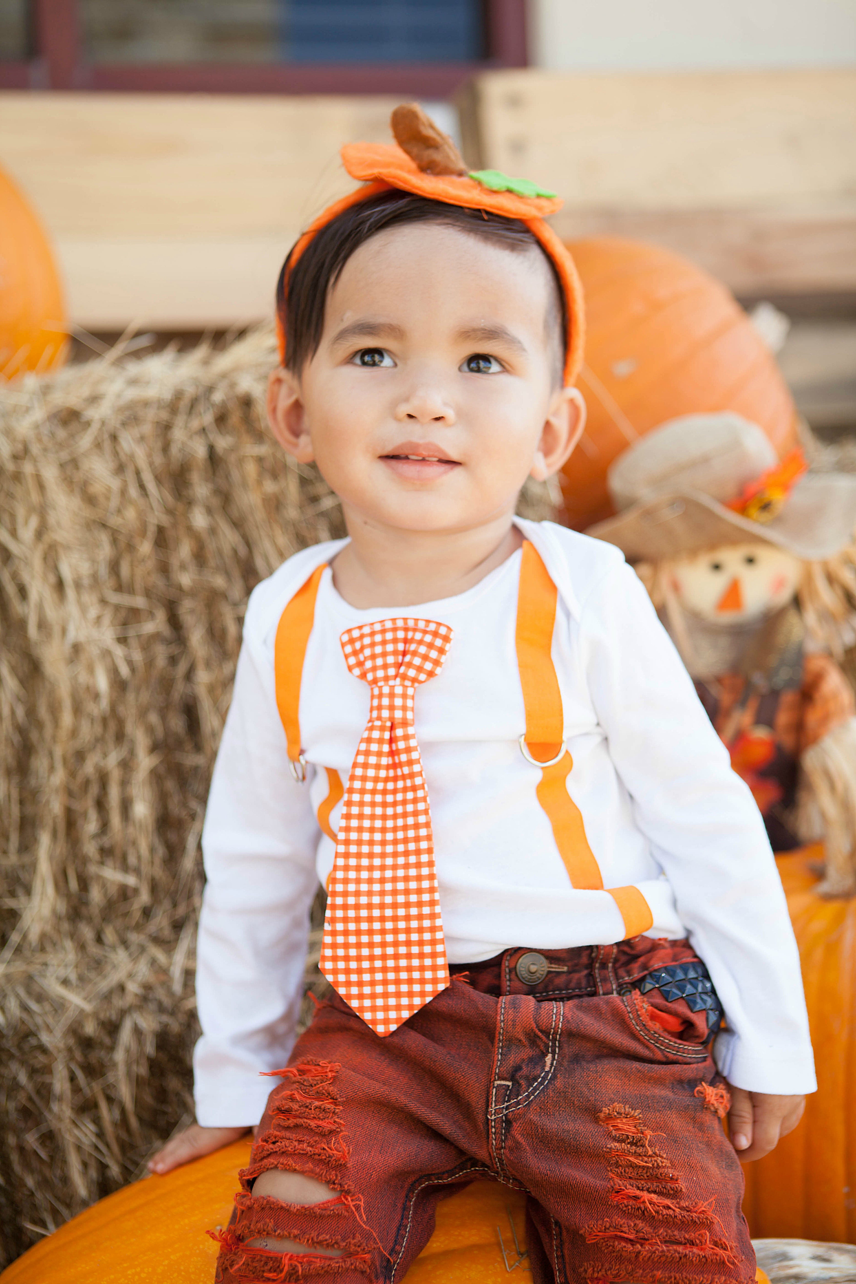 baby boy pumpkin outfit