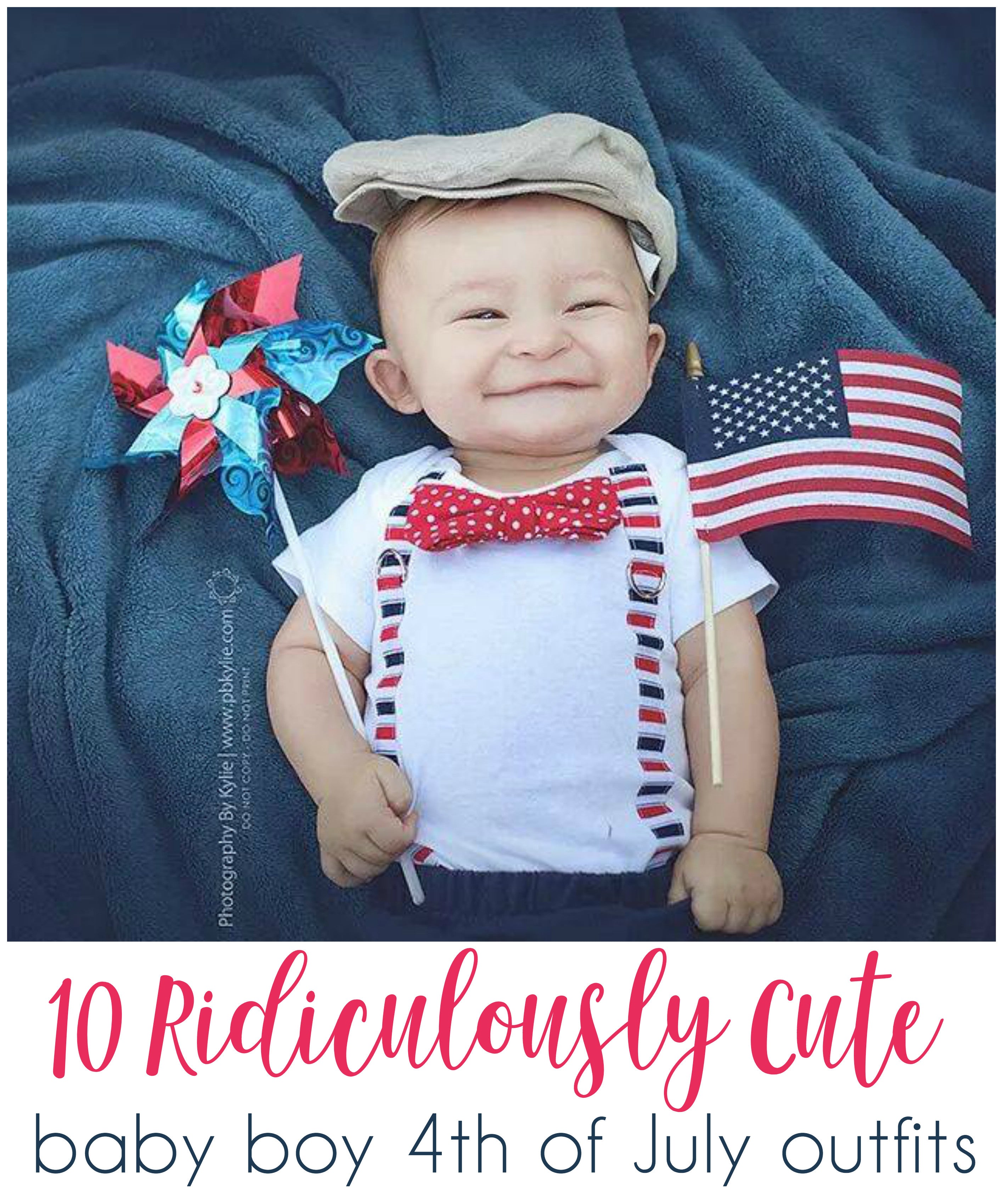 baby boy 4th of july outfit