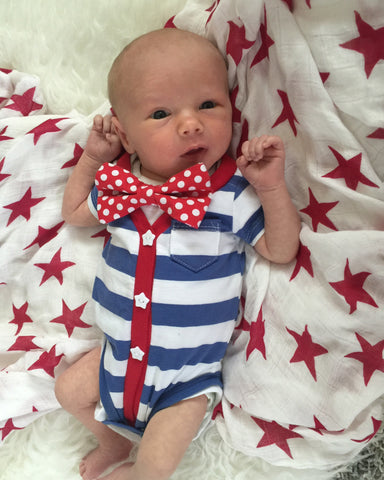 newborn 4th of july outfit boy