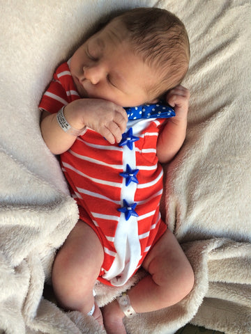 newborn boy 4th of july outfit