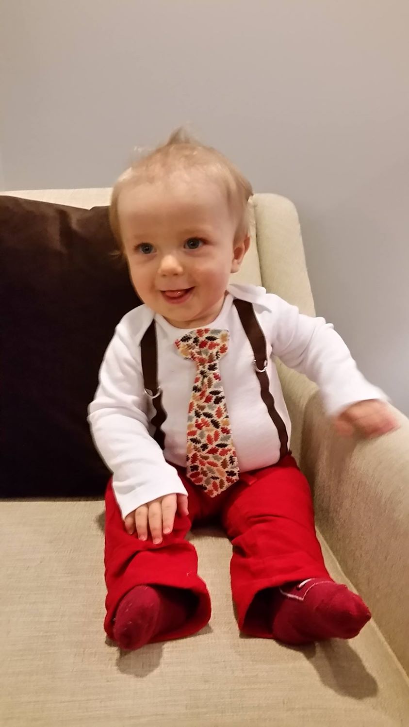 Baby boy Thanksgiving special outfit
