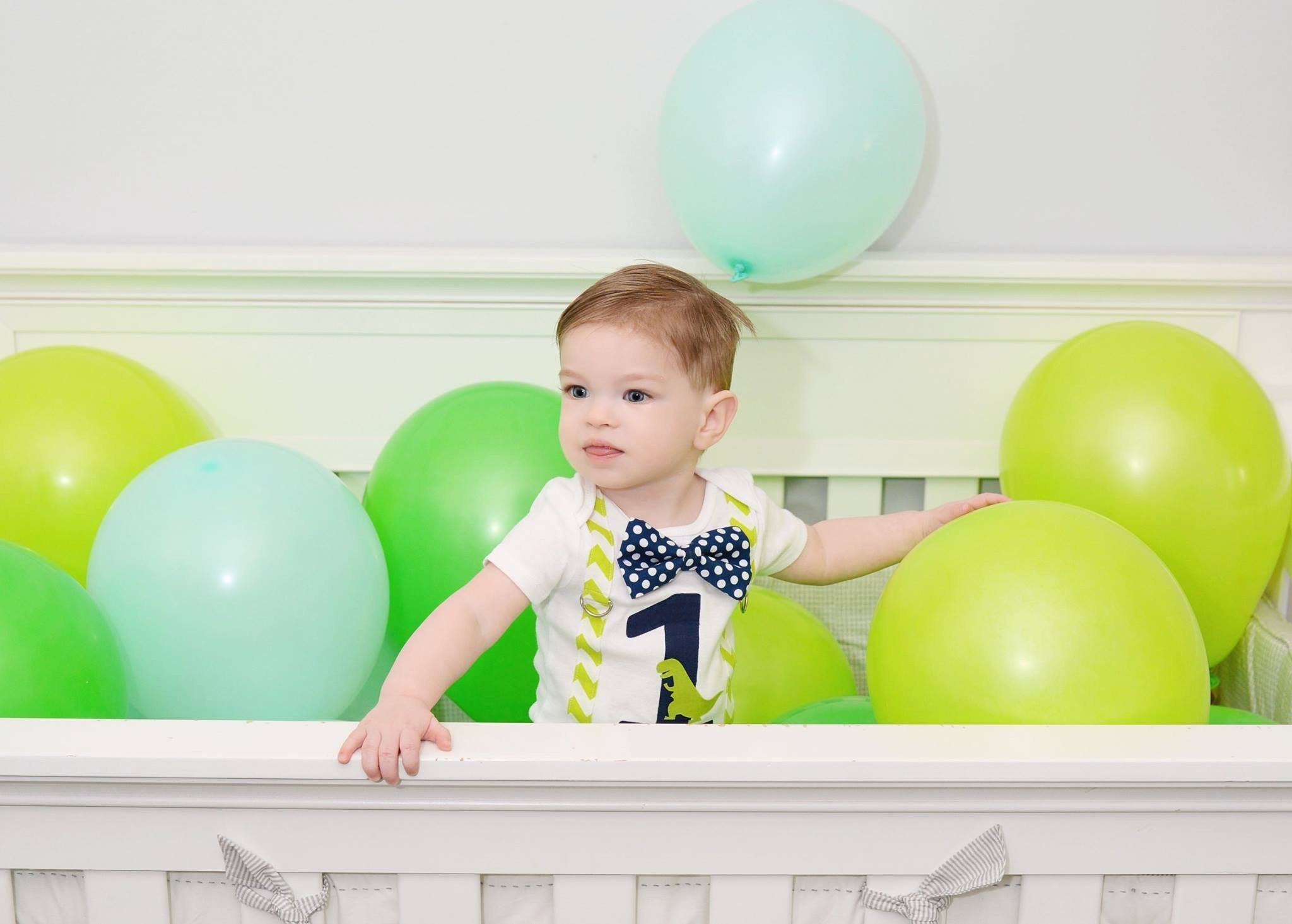 1st birthday dinosaur onesie