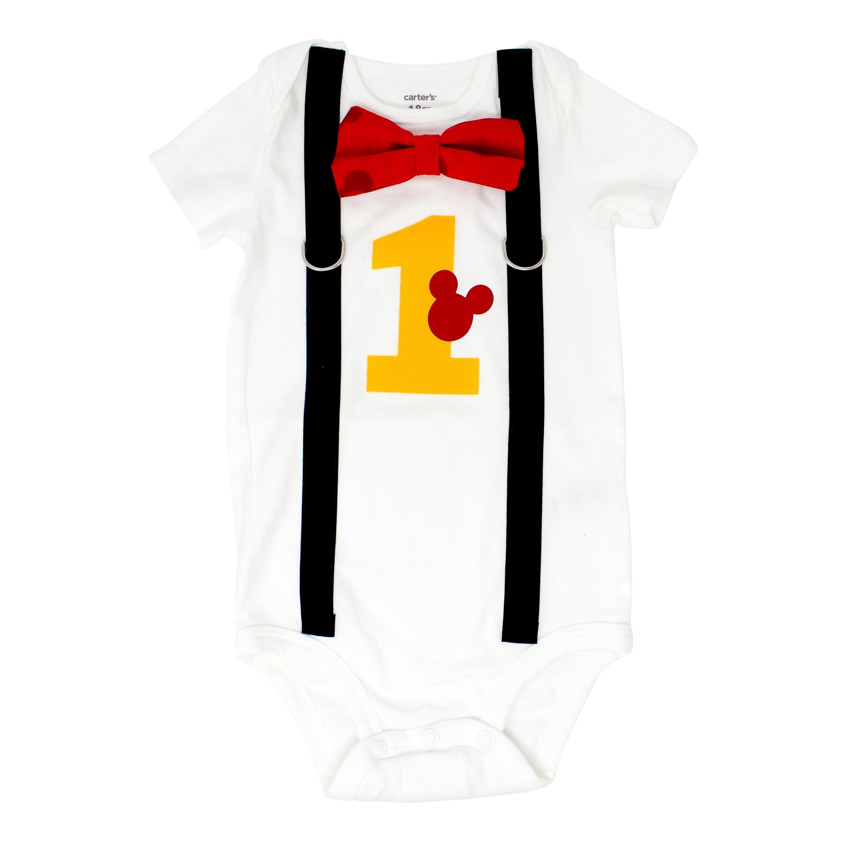 mickey mouse 1 birthday shirt