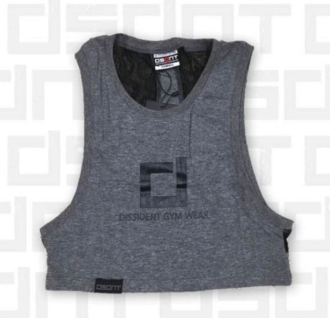 Ladies' Grey Deep Cut Tank