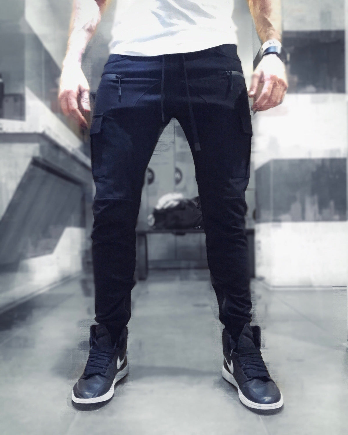 DSDNT Tactical Joggers Black - DISSIDENT GYM WEAR