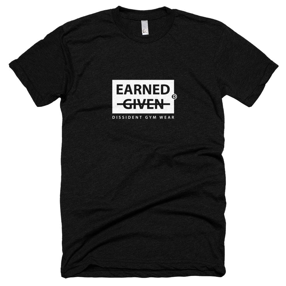 Earned - Black - DISSIDENT GYM WEAR