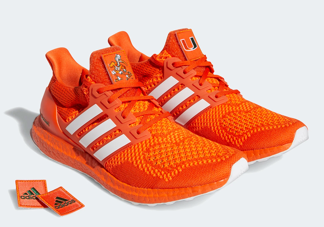 adidas Ultra Boost 1.0 NCAA Pack “Miami 