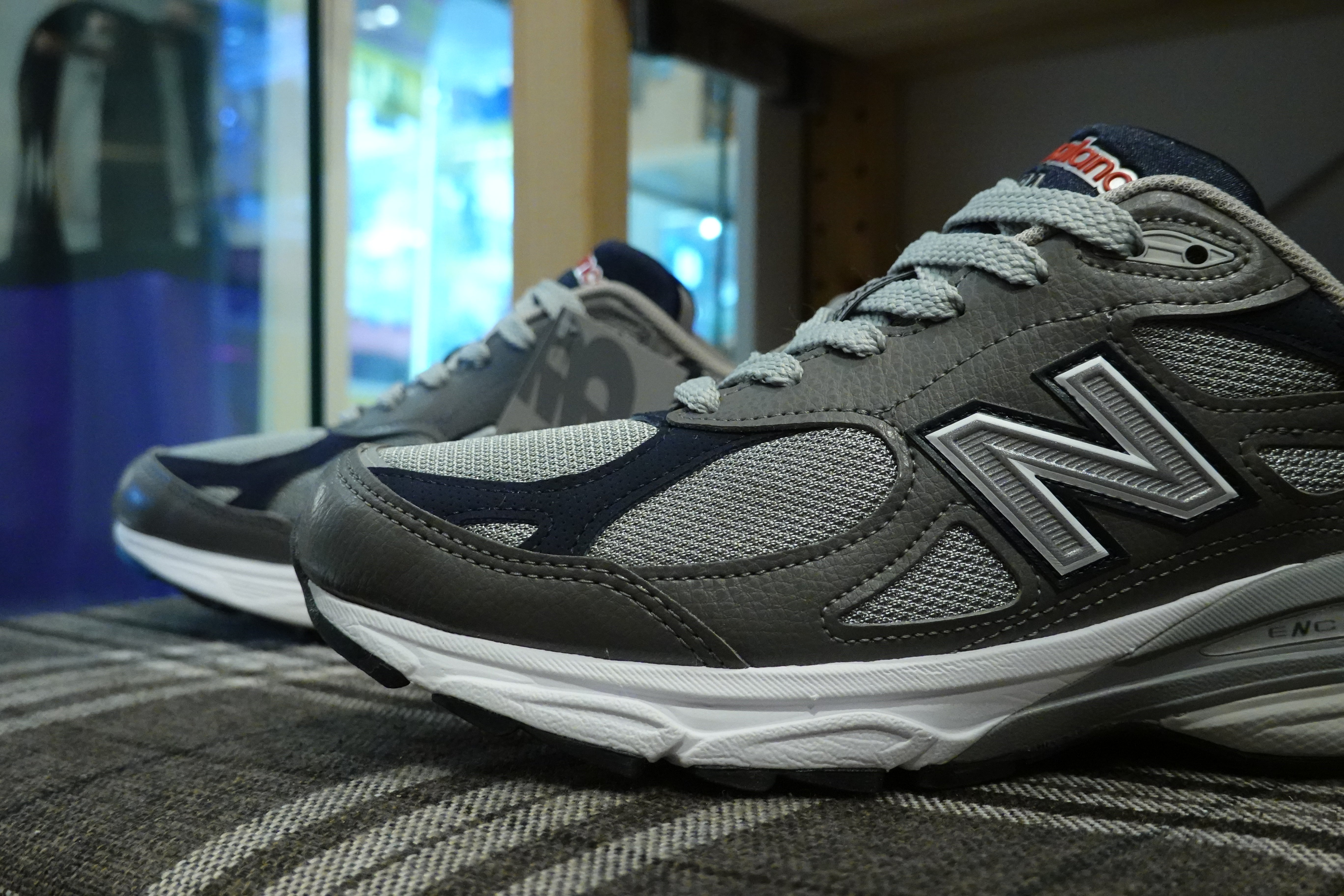 新品未使用 New Balance M990GJ3 Gray/Navy 27cm p4.org