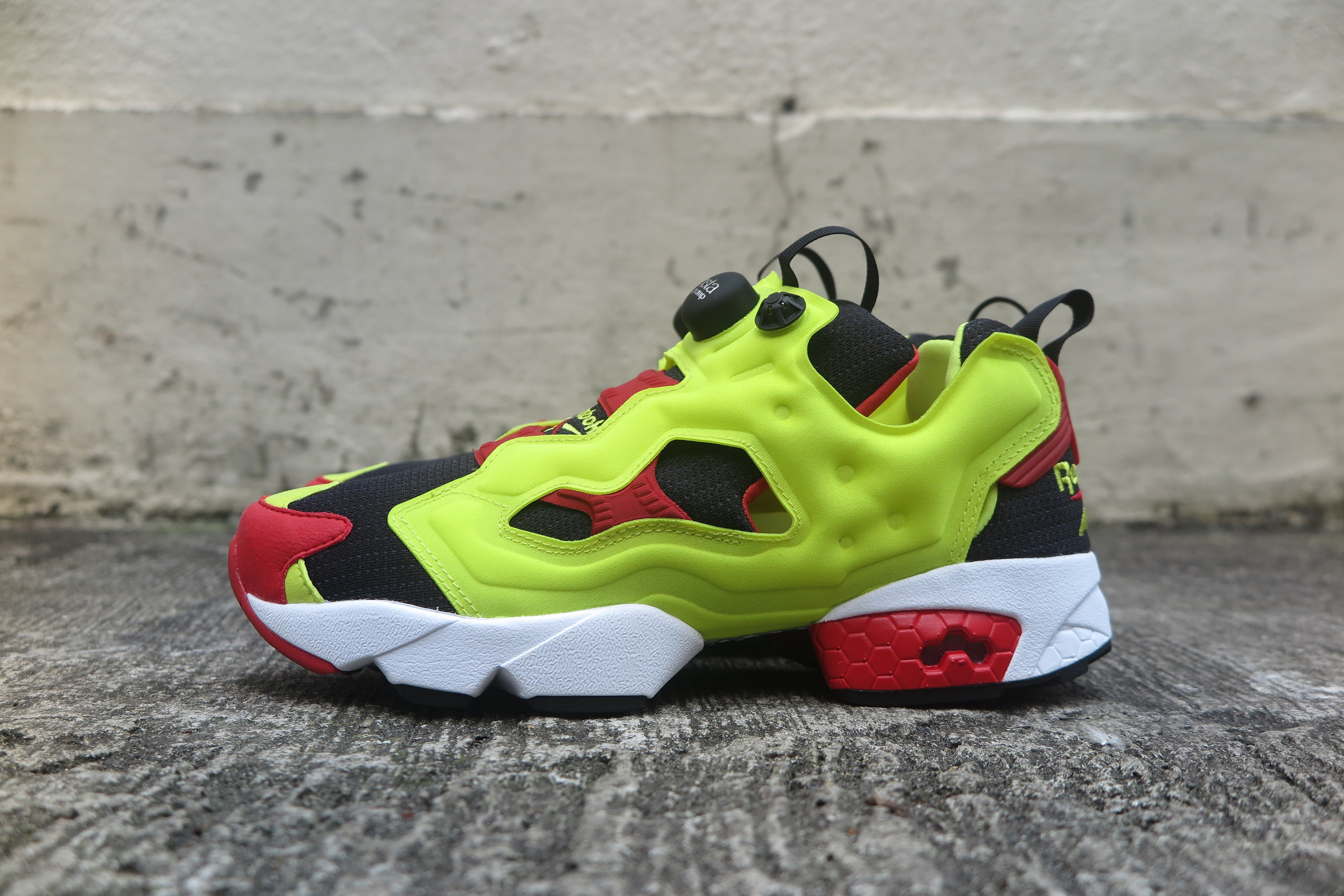 reebok instapump fury citron