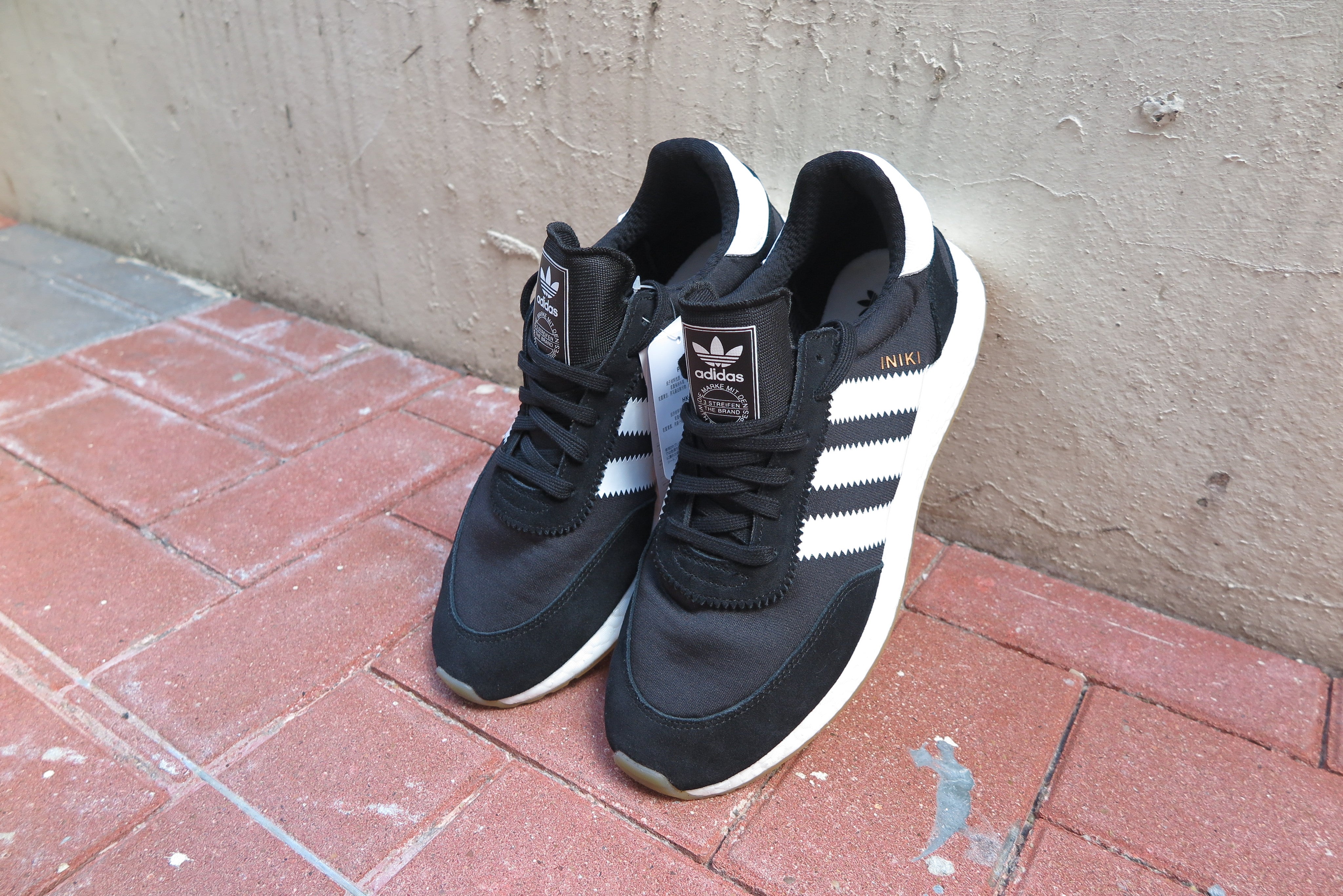 adidas I-5923(Iniki Runner Boost) - Core Black/Footwear White/Gum #BY9