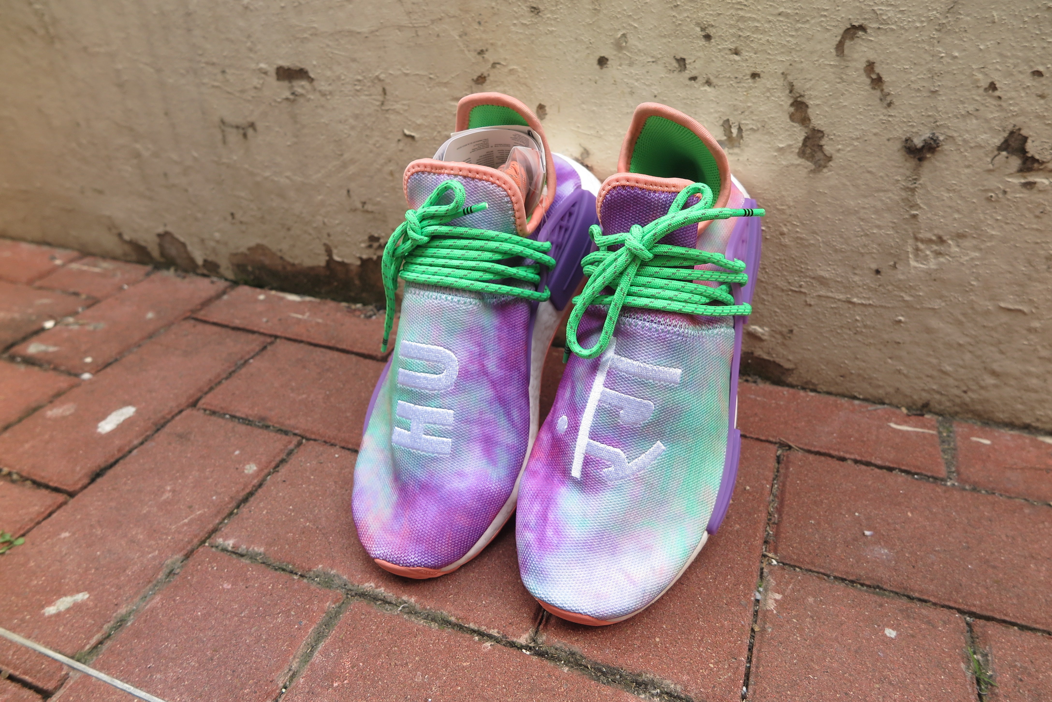 nmd hu holi chalk coral