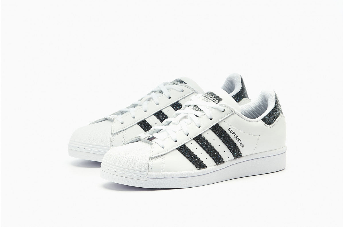 adidas superstar silver white