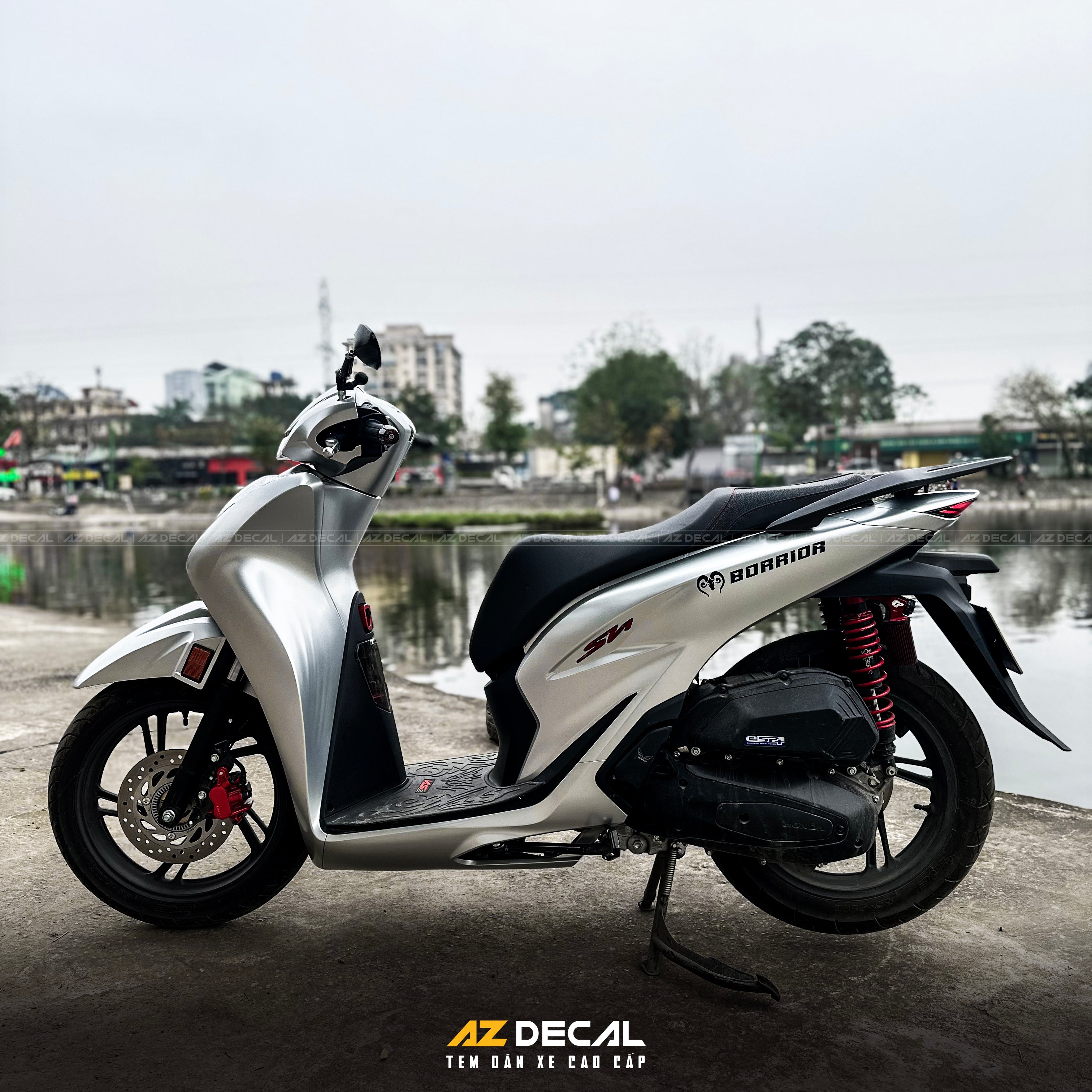 ưu điểm dán tem xe SH