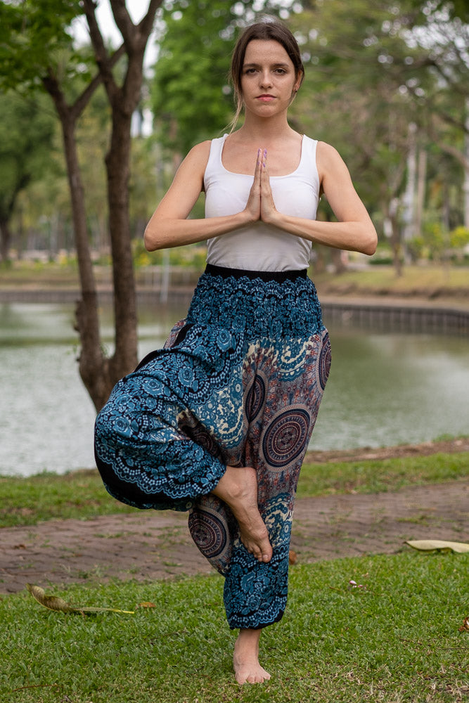 Blue Blossom Pants