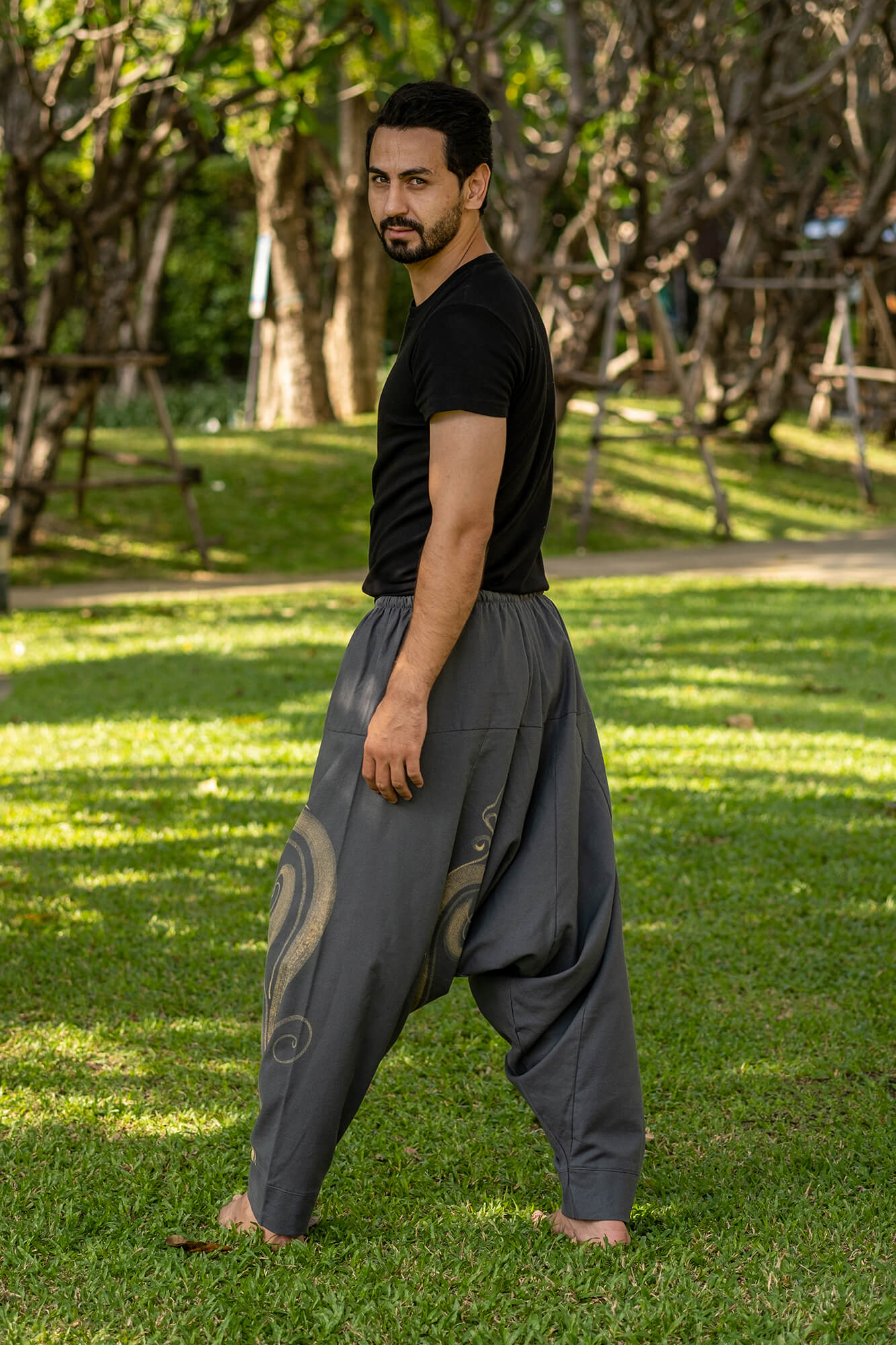 Gray Evolution Pants