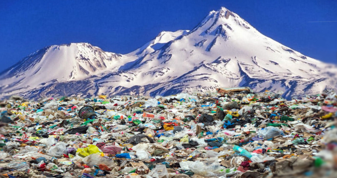 Rubbish on Himalayas