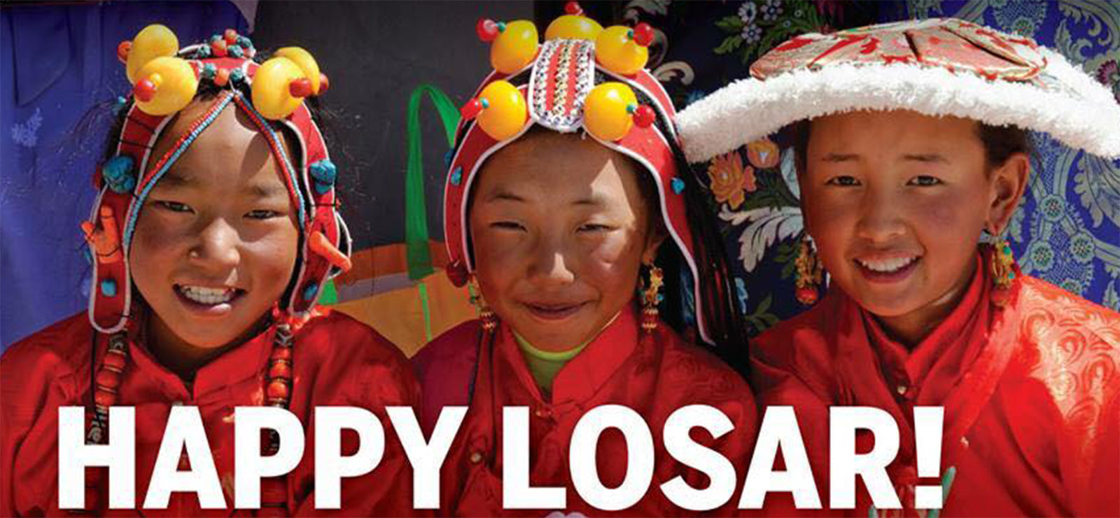 Tibetan losar kids