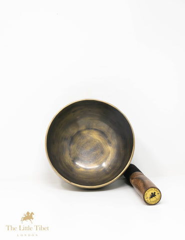 EASY TO CARRY, PLAIN HAND HAMMERED TIBETAN SINGING BOWL FOR MEDITATION & SOUND THERAPY - SA2