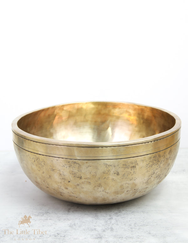 Antique Tibetan Singing Bowl for Meditation & Healing - TB1