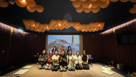 The Little Tibet London - Tibetan Singing Bowl Mini Course Participants