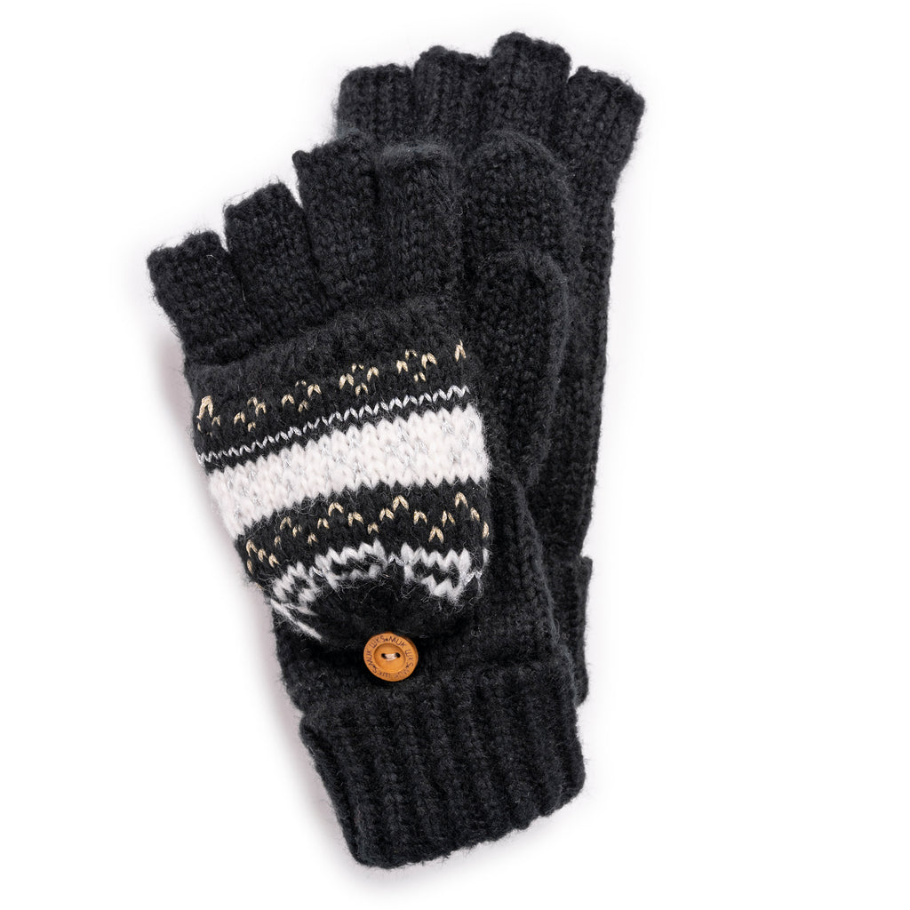 muk luks flip mittens