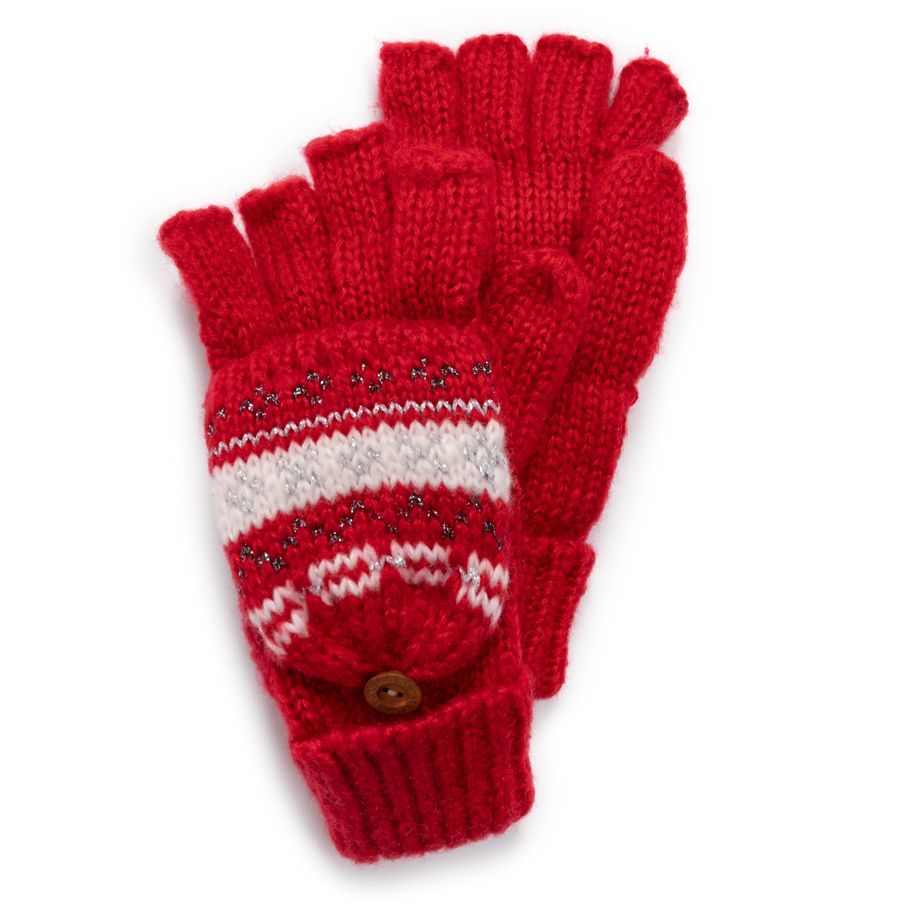 muk luks flip mittens