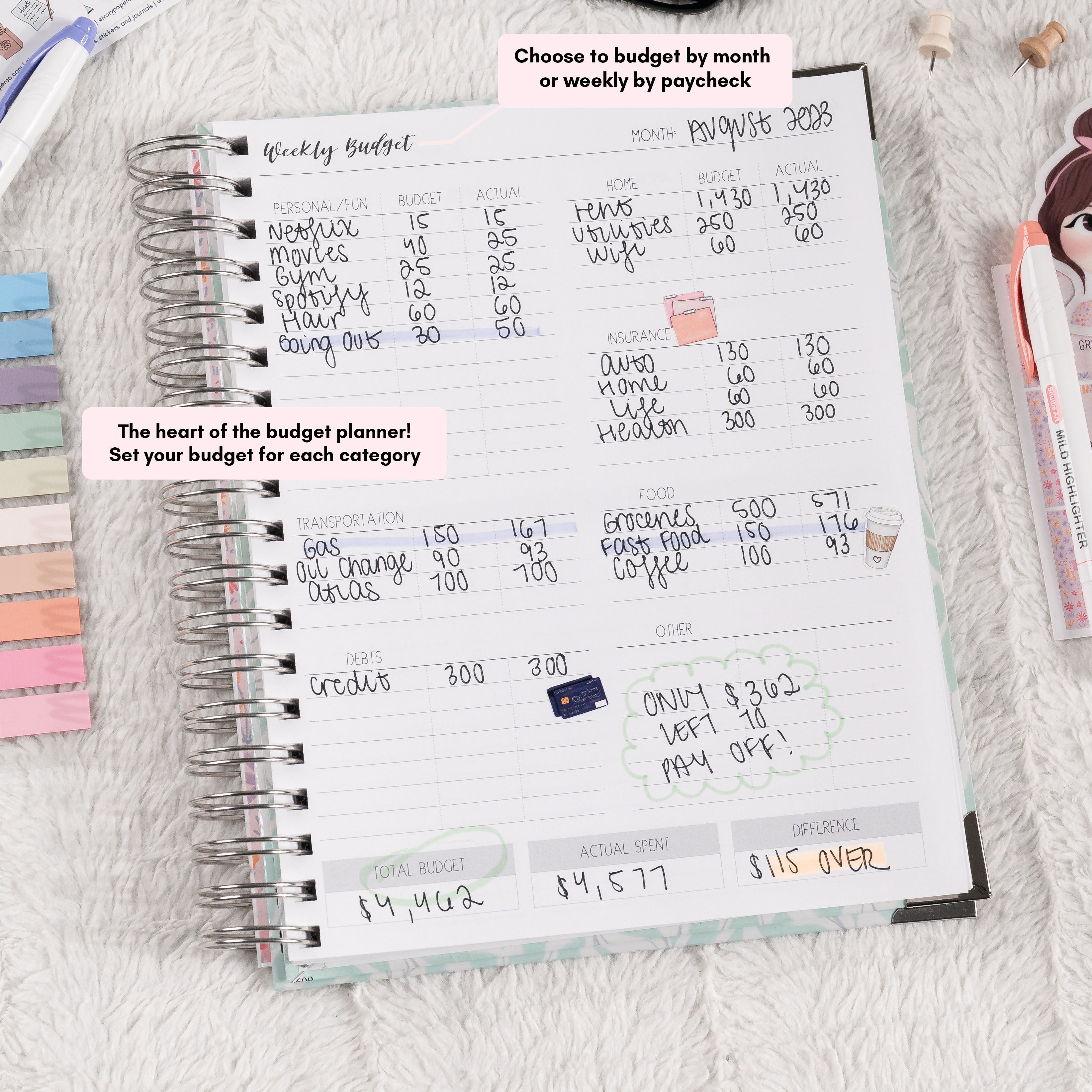 Adeline | Budget Planner